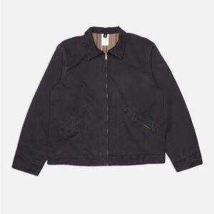 Nudie Jeans Black Zip-Up Jacket